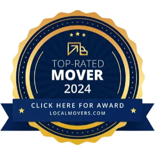 Top-Rated Mover 2024 badge from LocalMovers.com